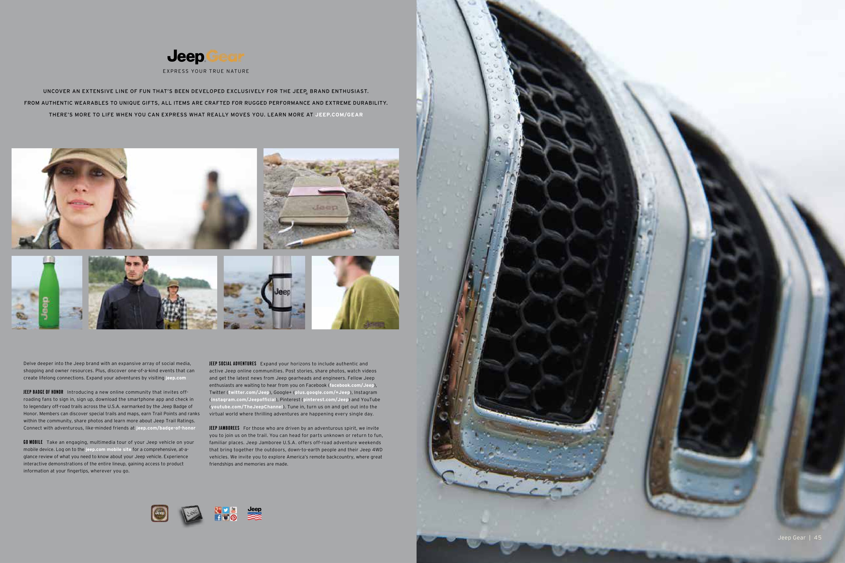 2015 Jeep Cherokee Brochure Page 2